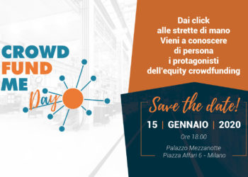 Vai agli articoli Al via le iscrizioni per il CFM Day di gennaio! (La settimana di CrowdFundMe)